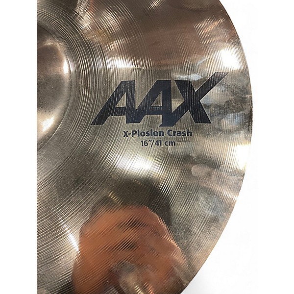 Used SABIAN 16in AAX Xplosion Crash Cymbal