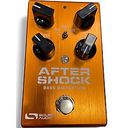 Used Source Audio AFTERSHOCK BASS DISTORTION Effect Pedal