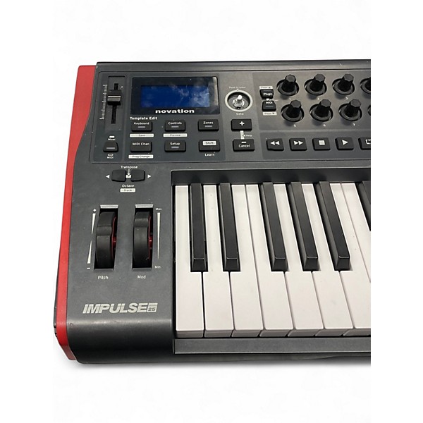 Used Novation Impulse 25 Key MIDI Controller