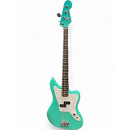 Used Fender Limited-Edition Mark Hoppus Jaguar Sea Foam Green Electric Bass Guitar