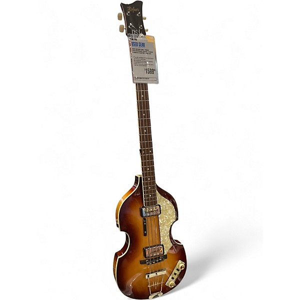 Used Hofner 500/1 Violin contemporary series 2 Color Sunburst Electric Bass Guitar
