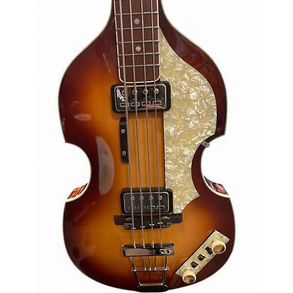 Used Hofner 500/1 Violin contemporary series 2 Color Sunburst Electric Bass Guitar