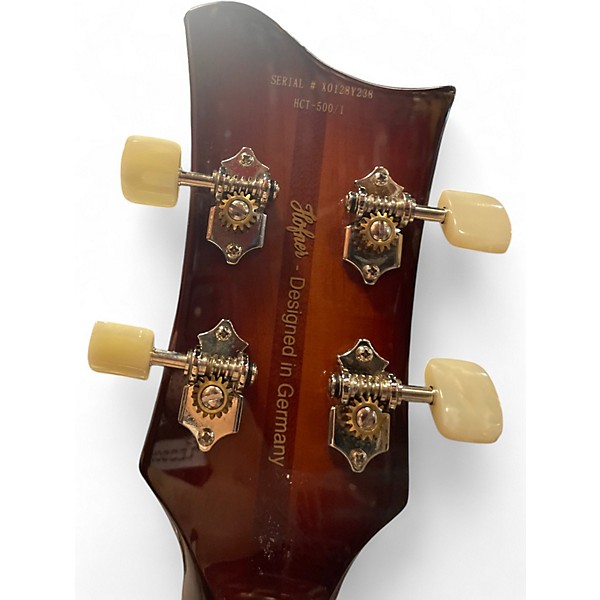 Used Hofner 500/1 Violin contemporary series 2 Color Sunburst Electric Bass Guitar