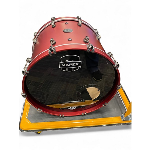 Used Mapex 5 Piece Saturn Evolution TUSCAN RED Drum Kit