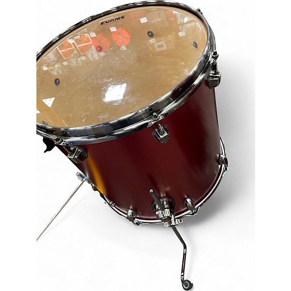 Used Mapex 5 Piece Saturn Evolution TUSCAN RED Drum Kit