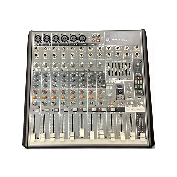 Used Mackie PROFX12 Unpowered Mixer