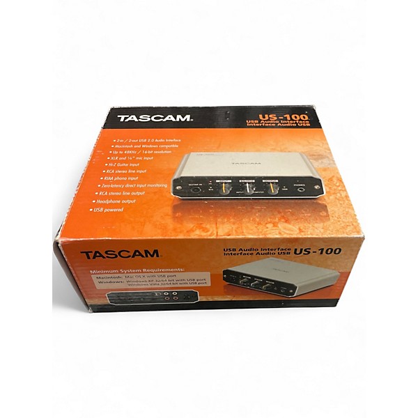 Used TASCAM US-100 Audio Interface