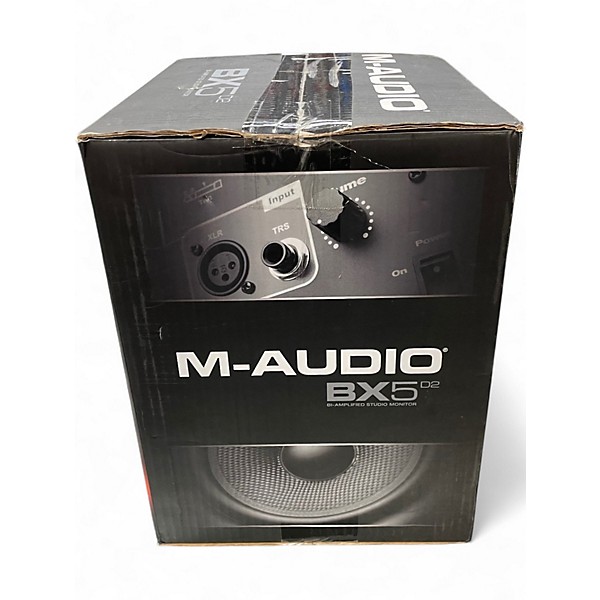 Used M-Audio BX5 D2 Pair Powered Monitor