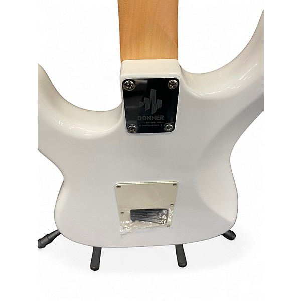 Used 2024 Donner SEEKER DESINGER SERIES Alpine White Solid Body Electric Guitar