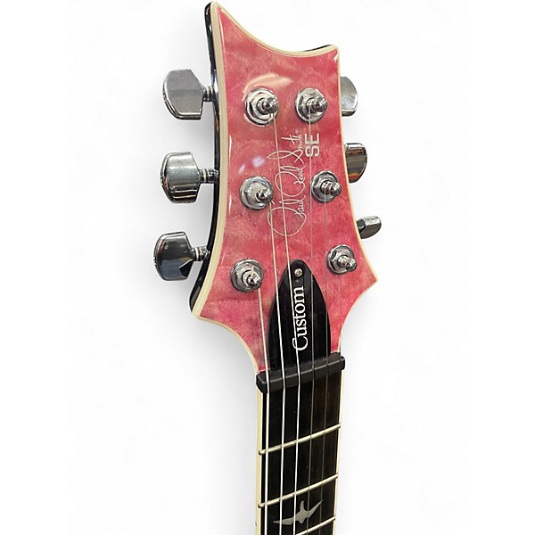 Used PRS SE Custom 24 VIOLET Solid Body Electric Guitar