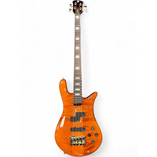 Used Spector Doug Wimbish Euro4 Signature Amber Gloss Electric Bass Guitar
