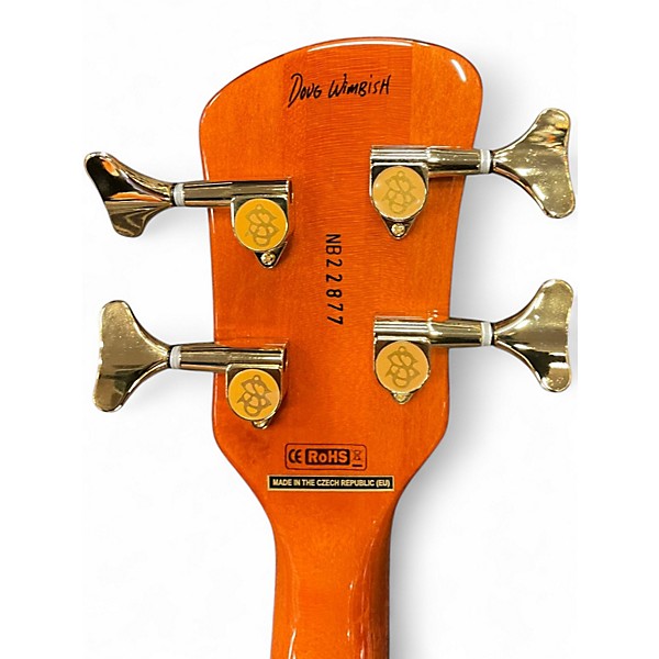 Used Spector Doug Wimbish Euro4 Signature Amber Gloss Electric Bass Guitar