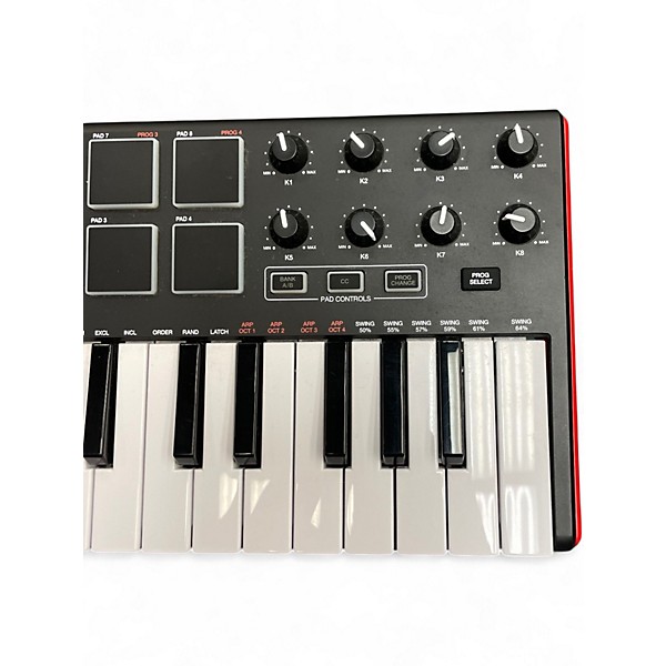 Used Akai Professional MPK Mini MKII MIDI Controller