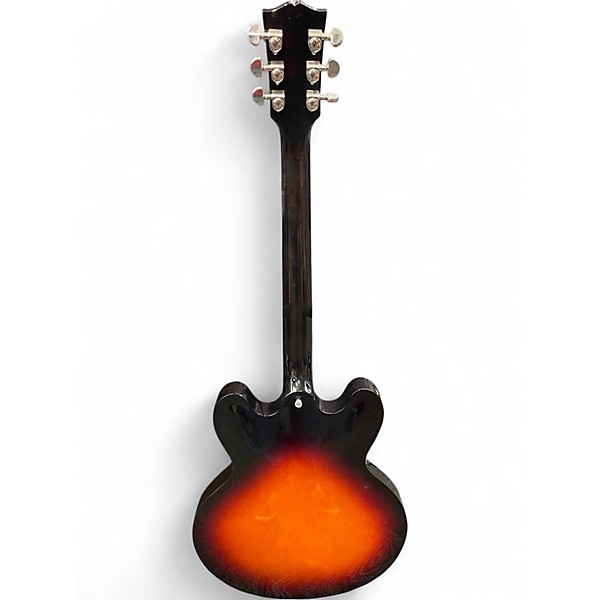 Used 2015 Gibson ES335 Memphis Studio Sunburst Hollow Body Electric Guitar