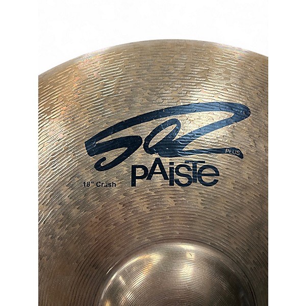 Used Paiste 18in 502 Crash Cymbal