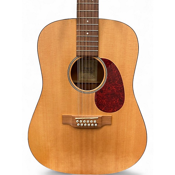 Used Martin DM12 Natural 12 String Acoustic Guitar