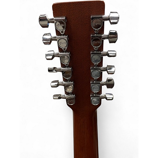 Used Martin DM12 Natural 12 String Acoustic Guitar
