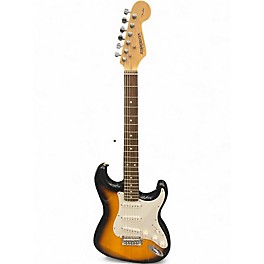 Used Starcaster by Fender Stratocaster 2 Color Sunburst Solid Body Electric Guitar