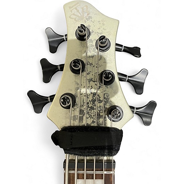 Used Ibanez BTB25TH6 Metallic Gray Electric Bass Guitar