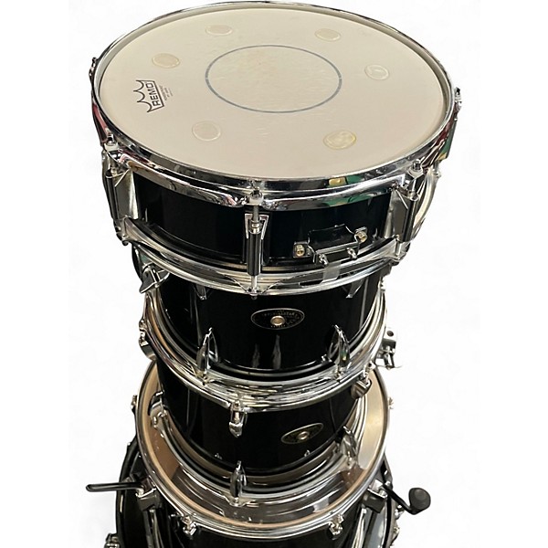 Used TAMA 5 Piece Imperial Star Black Drum Kit