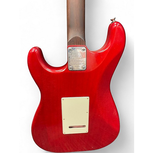 Used Schecter Guitar Research Nick Johnston Custom Atomic Fire Solid Body Electric Guitar