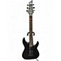 Used Schecter Guitar Research Damien Floyd Rose Black Solid Body Electric Guitar thumbnail