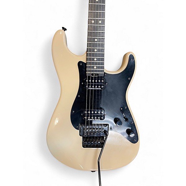 Used Charvel Pro Mod San Dimas HH HT Vintage White Solid Body Electric Guitar