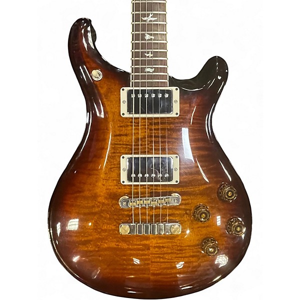 Used 2017 PRS McCarty 594 Black Amber Solid Body Electric Guitar