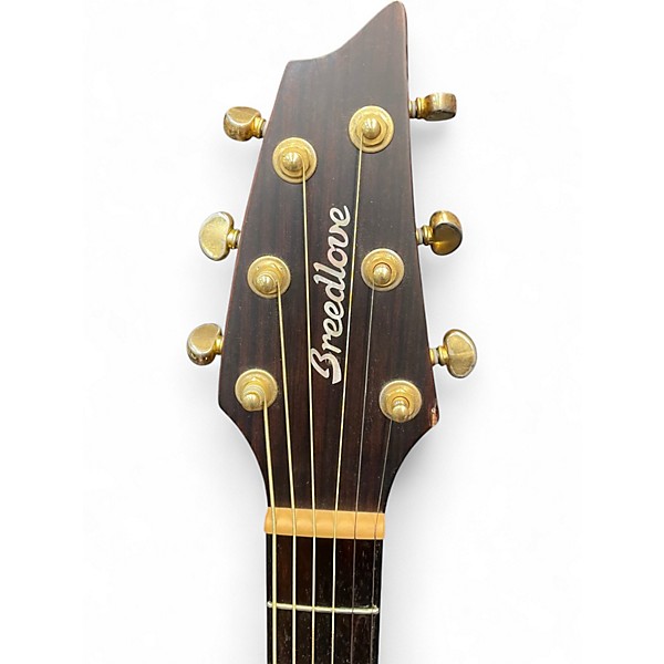 Used Breedlove Solo Concert Natural Acoustic Electric Guitar