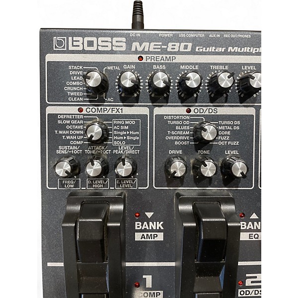Used BOSS ME80 Guitar Multi Effect Processor