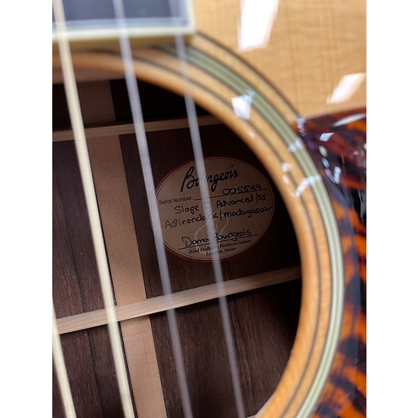 Used Bourgeois Advanced Slope D  Natural Acoustic Electric Guitar