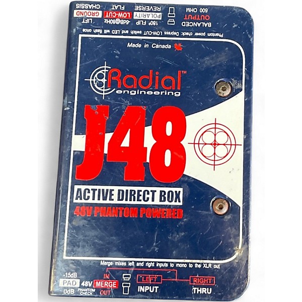 Used Radial Engineering J48 Direct Box