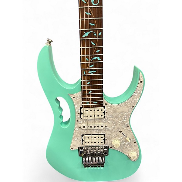 Used Ibanez JEM70V Steve Vai Signature Seafoam Green Solid Body Electric Guitar