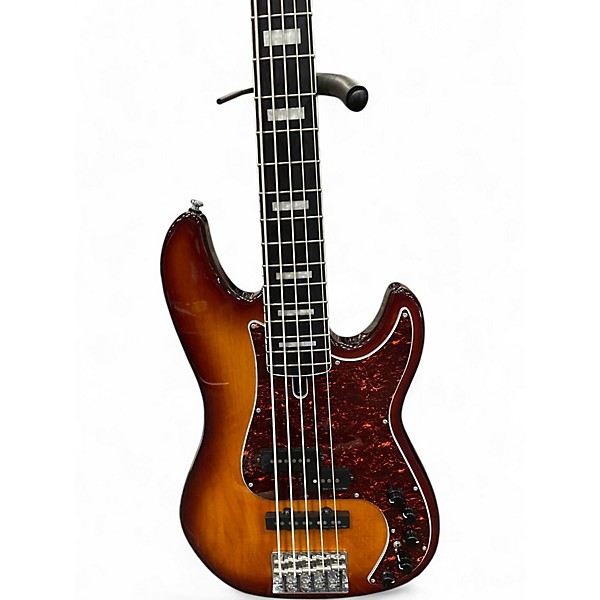 Used Sire Marcus Miller P7 Alder 5 String Tobacco Burst Electric Bass Guitar