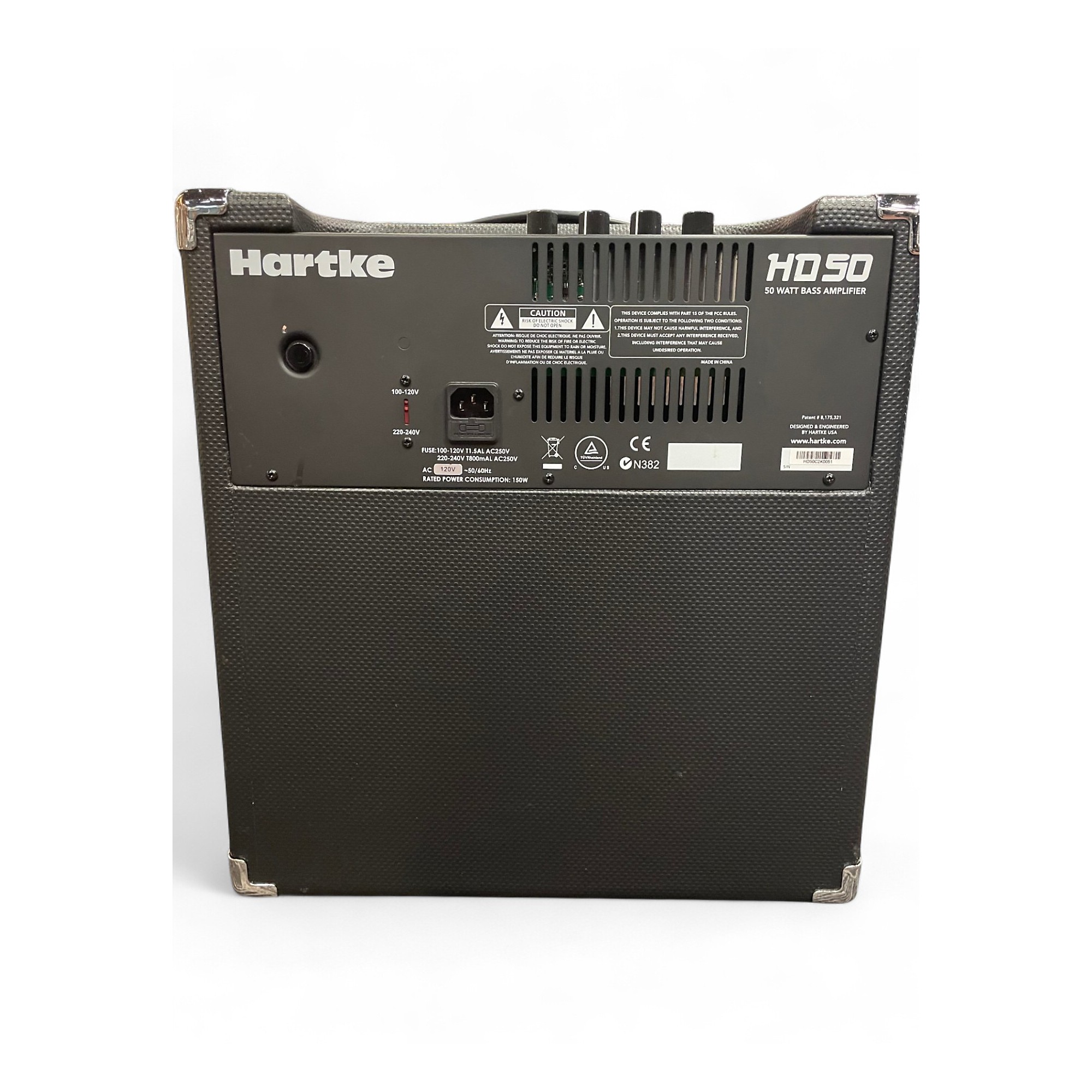 Used Hartke HD50 Bass Power Amp | Guitar Center