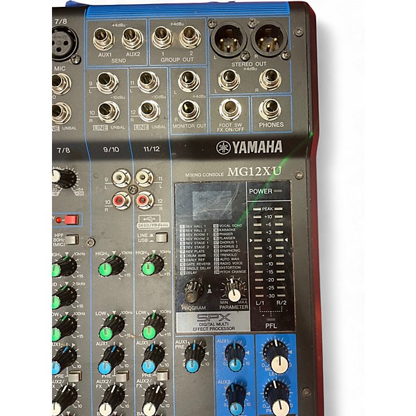 Used Yamaha MG12XU Unpowered Mixer