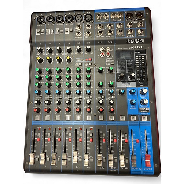 Used Yamaha MG12XU Unpowered Mixer