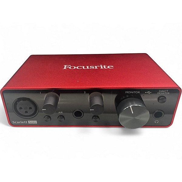 Used Focusrite Scarlett Solo Gen 3 Audio Interface
