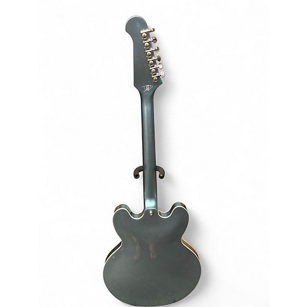 Used Epiphone Dave Grhol DG 335 Pelham Blue Hollow Body Electric Guitar