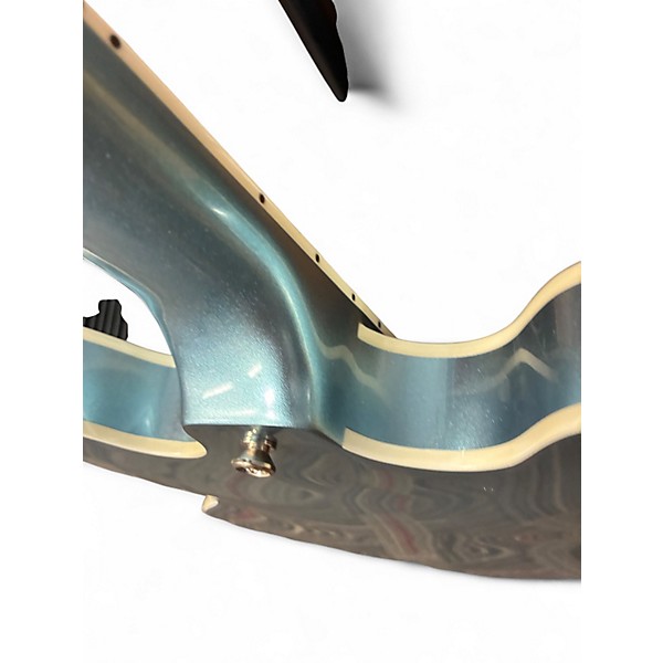 Used Epiphone Dave Grhol DG 335 Pelham Blue Hollow Body Electric Guitar