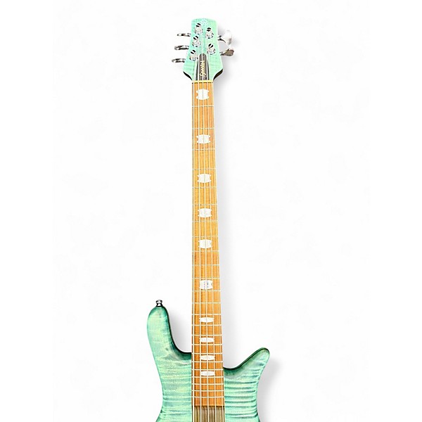Used Spector EURO 5 RST TERQUOISE TIDE MATTE Electric Bass Guitar