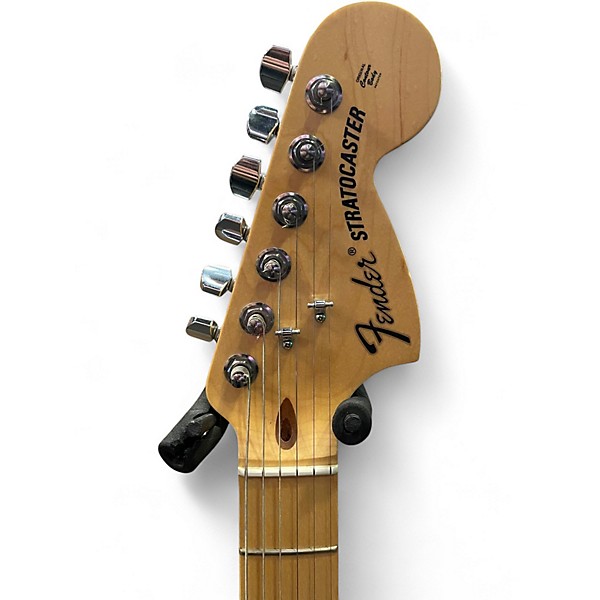 Used Fender American Special Stratocaster Black Solid Body Electric Guitar