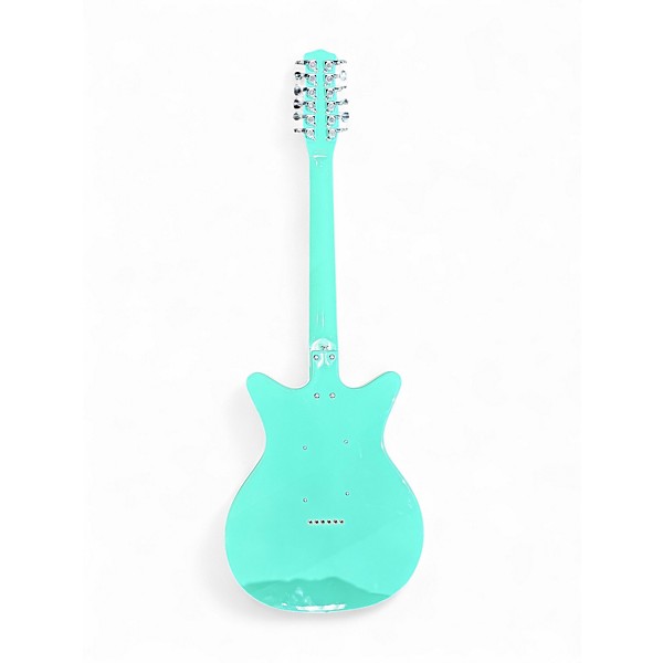 Used Danelectro 12SDC 12-String Seafoam Green Solid Body Electric Guitar