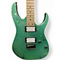 Used Ibanez RG421MSP GREEN SPARKLE Solid Body Electric Guitar