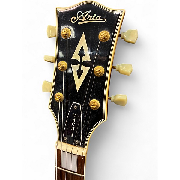 Used Aria MACH 1 Cherry Sunburst Solid Body Electric Guitar