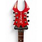 Used B.C. Rich Beast Red Quilt Solid Body Electric Guitar