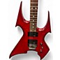 Used B.C. Rich Beast Red Quilt Solid Body Electric Guitar