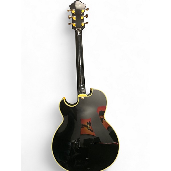 Used Ibanez PM100 Pat Metheny Signature Black Hollow Body Electric Guitar