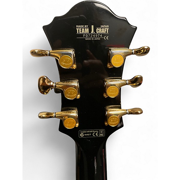 Used Ibanez PM100 Pat Metheny Signature Black Hollow Body Electric Guitar