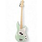 Used Squier Precision Bass Mint Green Electric Bass Guitar thumbnail